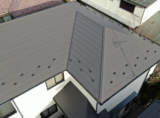屋根材 アイジー工業スーパーガルテクト シェイドチャコール新品未使用 